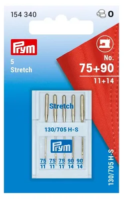 Produktbild von Prym 154340, Nadel, Silber, 5 Stück(e), Metall