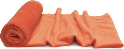 Obrázek produktu pro Pletenina Minky s hladkým vzorem, Mandarin 50 x 160 cm