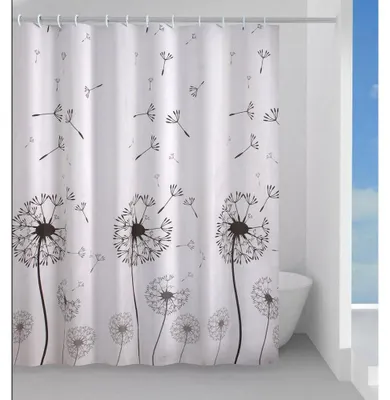 Image de DESIDERIO Rideau de douche 180x200cm, polyester