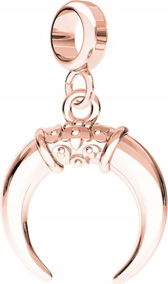 Produktbild von Charms Pozłacany z Księżycem Półksiężycem Księżyc Półksiężyc SREBRO 925
