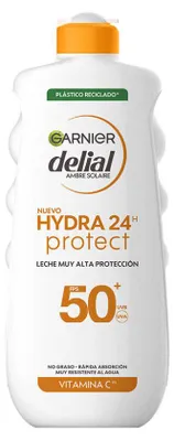 Immagine prodotto di Hydra 24 Protect Latte Solare SPF 50+ Garnier 400 ml
