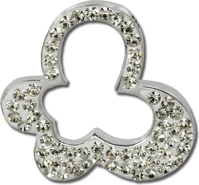 Produktbild von SilberDream Anhänger Damen Silber Schmuck weiß Schmetterling Kristalle D2GSH204W