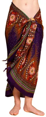 Produktbild von PANASIAM Sarong Peacock V14, 250x113cm