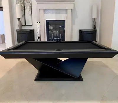 Produktbild von Schwarz Billiardtable 7ft Billard-Tisch Spieloberfläche Turniertisch