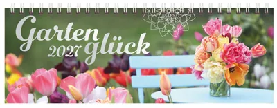 Produktbild von Tischquerkalender Gartenglück 2027