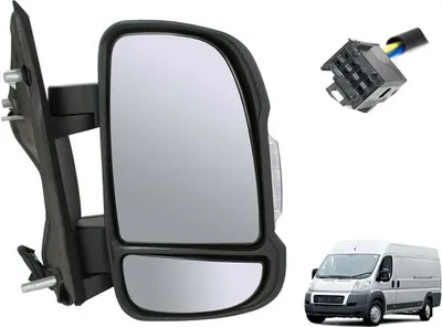 Immagine prodotto di Specchio retrovisore esterno destro MANUALE BRACCIO CORTO per Citroen Jumper II 06-