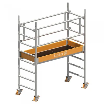 Produktbild von Layher Rollgerüst Uni Leicht P2 3,11m AH