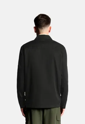 Produktbild von Lyle & Scott Hemdjacke mit durchgehendem Reißverschluss, Brust- und Eingrifftaschen
