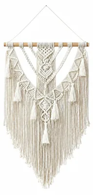 Immagine prodotto di Tappeto da parete in macramé in stile boho per la decorazione