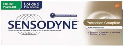 Produktbild von SENSODYNE Complete Protection Zahnpasta - 2 Röhrchen à 75 ml
