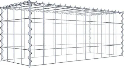 Obrázek produktu pro Přídavný gabion typ 3 100 cm x 40 cm x 40 cm (D x V x H), velikost ok 10 cm x 10 cm, spirála