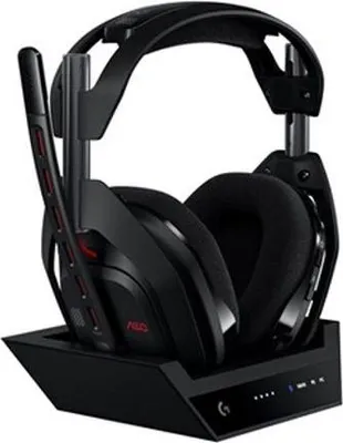 Zdjęcie produktu dla Słuchawki Gamingowe Bezprzewodowe Logitech G Astro A50 Lightspeed Pro-G Graphene, Xbox, PS5, Switch, PC/Mac, Czarne