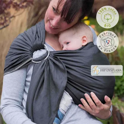 Produktbild von Neobulle Tragetuch Sling Anthrazit