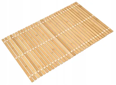 Obrázok produktu pre Kúpeľňová Podložka 50X80 Cm Prírodná Úprava Bambusový Koberec