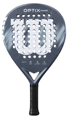 Productafbeelding van Wilson Optix V2 Power Padelracket - Blauw  | Maat: ONE SIZE