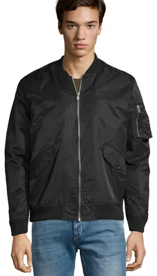 Produktbild von SOLS - "Rebel" Jacke für Herren/Damen Uni LT1432 (XS) (Schwarz)