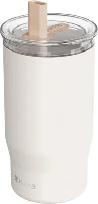 Produktbild von Quokka Mist - Edelstahl Thermobecher 720 ml mit Strohhalm (Elfenbein)