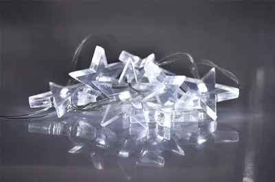 Obrázek produktu pro Solight 1V52-W, Průhledná, IP20, 10 žárovek, LED, Bílá, Baterie