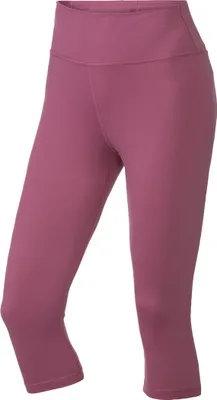 Produktbild von Crivit Damen Funktionscapri mit Integrierter Schlüsseltasche  Rosa M