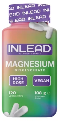 Produktbild von INLEAD Magnesium Bisglycinate (120 Kapseln)