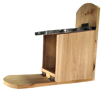 Produktbild von Eichhörnchen Futterstation, Naturholz, 17 x 26 x 11 cm