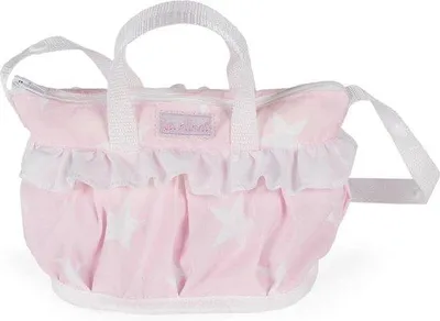 Produktbild von Rosa Spielzeugtasche für Puppenaccessoires - 21 x 16 x 10 cm