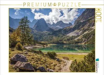Produktbild von CALVENDO Puzzle Seebensee im Gaistal, Ehrwald | 1000 Teile Lege-Größe 64 × 48 cm Foto-Puzzle für glückliche Stunden