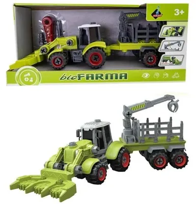 Produktbild von Traktor mit Schaufel und Anhängersteckvorrichtung – Askato