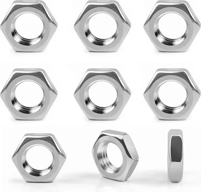 Produktbild von 6 Stück M8 Mutter für MS-Serie, 19x7mm, passt zu MS 170, MS 180, MS 162, MS 250, MS 270, Kettenspanner, universelle Ersatzteile für Reparatur