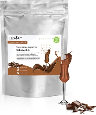 Produktbild von Schokolikör Geschmackspulver Shot Flavour kalorienarm 300 g