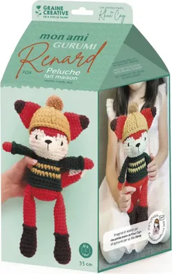 Obrázek produktu pro Moje amigurumi háčkovaná plyšová hračka - liška