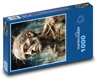 Produktbild von Puzzle 1000 Geheimnisvoller Waldmonster - martinpuzzle