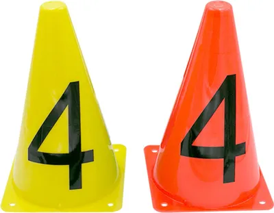 Produktbild von Markierungskegel Nr. 4 Naranja Fluor 23 cm