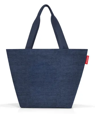 Immagine prodotto di reisenthel shopper M, Einkaufstasche, Tragetasche, Tasche, Twist Navy, 15 L, ZS4129