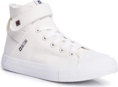 Produktbild von Damskie Wysokie Trampki Big Star FF274579 Białe 39