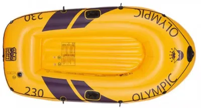 Produktbild von HAPPY PEOPLE Badeboot Olympic 230er - 100 GELB / -