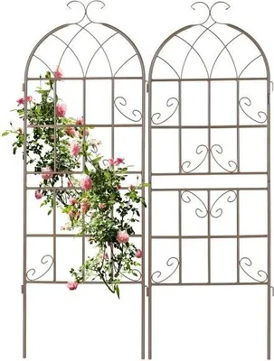 Immagine prodotto di Traliccio 150 cm set di 2 marrone