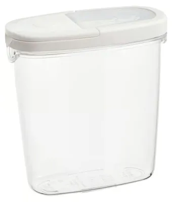 Produktbild von IKEA 365+ - Vorratsbehälter mit Deckel, transparent, weiß