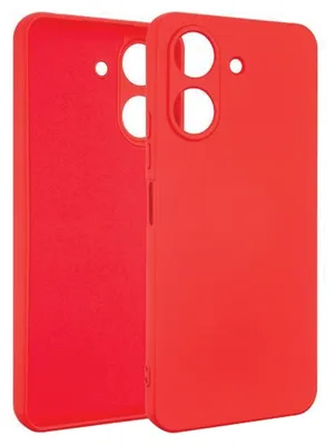 Obrázok produktu pre Silikónové Puzdro Beline Xiaomi Redmi 13C Červené/Červené Poco C65