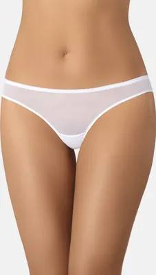 Zdjęcie produktu dla Teyli Figi brazylijskie z kwiatową koronką Lacea Damskie 303 białe XXL