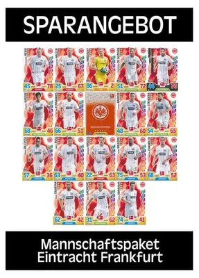 Produktbild von Topps Match Attax - 2017/18 - Mannschaftspaket - Eintracht Frankfurt