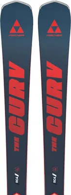 Obrázek produktu pro Fischer The Curv Dti Allride+rs11 Gw Powerrail balíček s alpskými lyžemi Red 150 Red 150