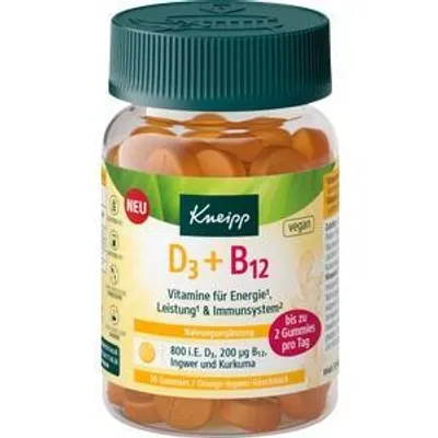 Immagine prodotto di Kneipp vitamina D3+B12 gummies 30 Capsule
