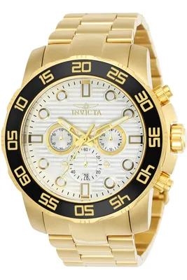 Obrázek produktu pro Invicta Pro Diver - SCUBA 22229 Pánské Hodinky - Quartz Hnutí - Nerezová Ocel s Stříbrným Ciferníkem - 50 mm
