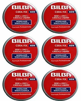Produktbild von 6 Bilba FIX Haarwachs Formend Elastischer Halt Leinsamen Kristall