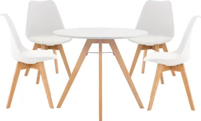 Produktbild von CLP Jedálenský set Livik, biely