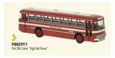 Produktbild von Brekina Überlandbus Fiat 306 Cansa Vigili del Fuoco 59911