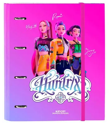 Immagine prodotto di Demon Hunters K-pop - Quaderno a 4 anelli