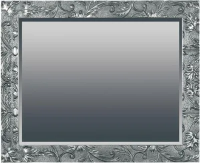Obrázok produktu pre Casa Padrino Barokové zrkadlo strieborné 110 x v. 90 cm - Obdĺžnikové nástenné zrkadlo v barokovom štýle - Nádherné zrkadlo v starožitnom štýle - Barokový interiér - Ručne vyrábaný barokový nábytok