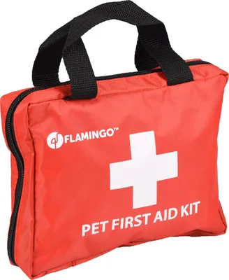 Obrázok produktu pre Lekárnička Flamingo Resku Pets Premium červená